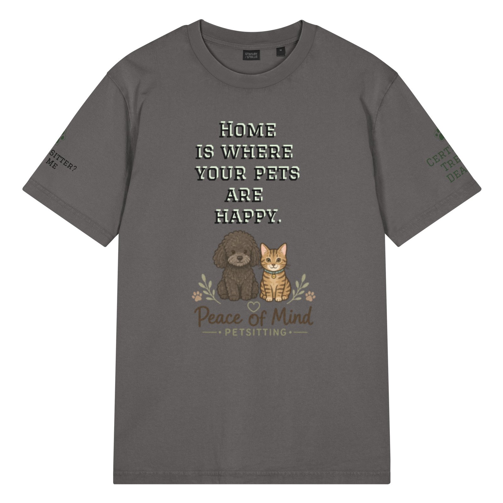 "Sponsor P.O.M " Unisex Garment Dyed Creator 2.0 Vintage T-Shirt | Stanley/Stella SATU041